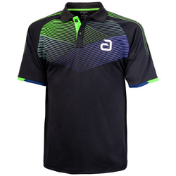 Koszulka Andro Avos poliester czarno-zielona M, L, XL - wyjątkowa okazja