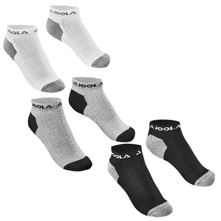 Skarpety JOOLA Terni Sneaker szaro-czarne