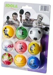 Piłki JOOLA Fan 9 sztuk
