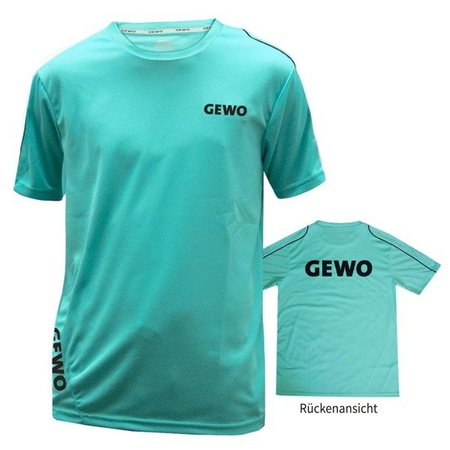 T-shirt Gewo Performance "Promo GEWO" zielony