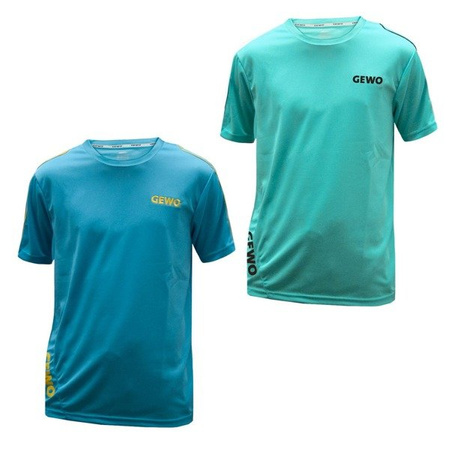 T-shirt Gewo Performance "Promo GEWO" seledynowy