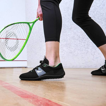 Buty Leguano SPINWIN czarne- efekt bosej stopy