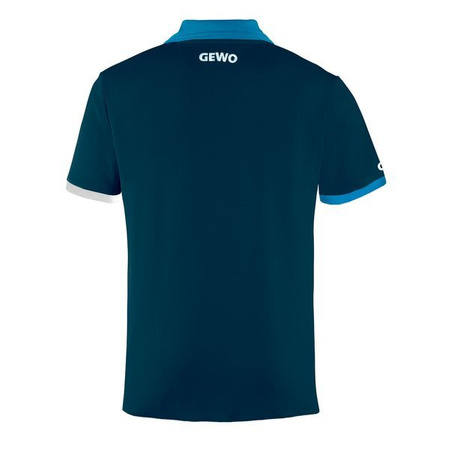 Koszulka Gewo Anzio granatowo-niebieska poliester