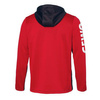 Bluza Gewo Corvo Hoody z kapturem czarno-czerwona