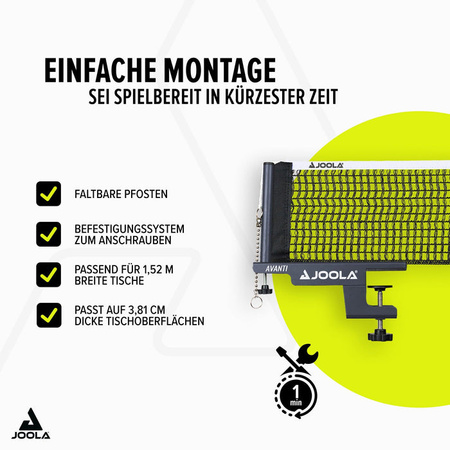 Siatka Joola Avanti Darkk Grey