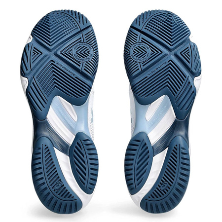 Buty Asics NETBURNER BALLISTIC FF 3 biało - granatowe  rozm.13 US (48 eur) - wyjątkowa okazja