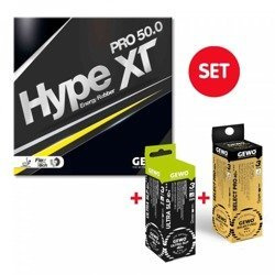 Zestaw Okładzina Gewo (Belag) Hype XT Pro 50.0 + 3-pak Select Pro 40+ 3-pak Ultra