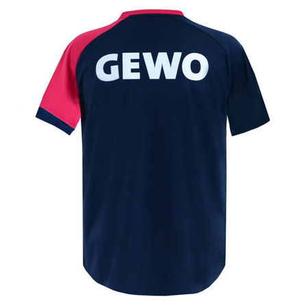 GEWO T-Shirt Pesaro Promo Nexxus Pro szaro-czerwona- wyjątkowa okazja