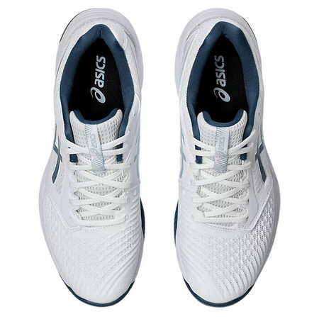 Buty Asics NETBURNER BALLISTIC FF 3 biało - granatowe  rozm.13 US (48 eur) - wyjątkowa okazja