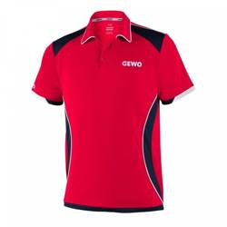 Koszulka Gewo Murano poliester czerwona