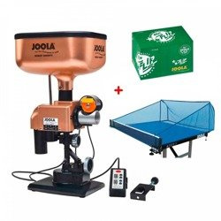 Robot JOOLA Shorty zestaw z siatką JOOLA Buddy/iPong + piłki JOOLA Flip+40 przedpłata