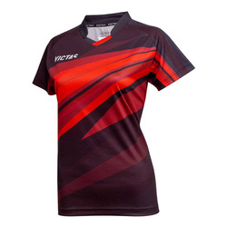 Koszulka Victas Hemd V-Ladyshirt 223 czerwona
