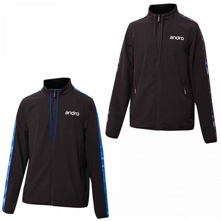 Dres Andro Lennox spodnie czarno-niebieskie