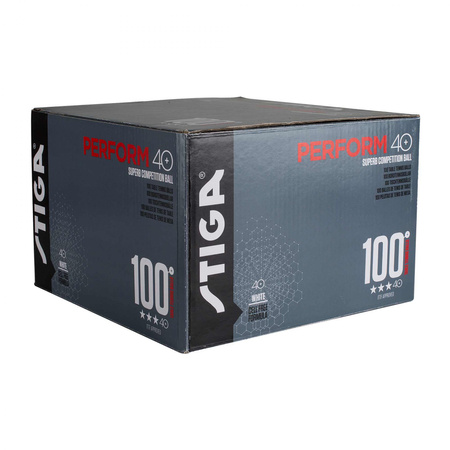 Piłki Stiga  Ball Perform *** ABS 100 sztuk białe