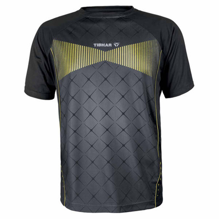 T-shirt Tibhar Pulse szaro-niebieska