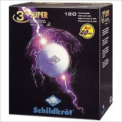 Schildkroet - piłki Schildkroet*** Super Białe - 120 szt.