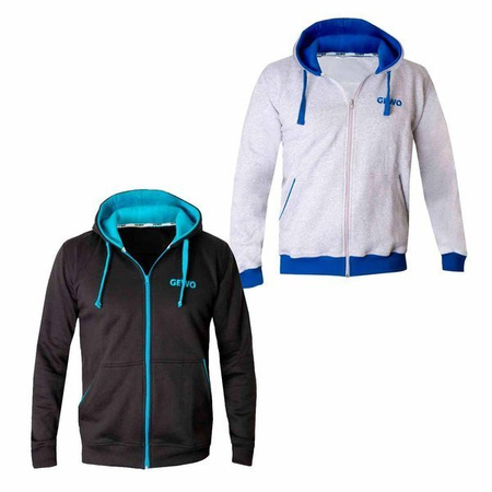 Bluza Gewo HOODY Cervo szaro-czerwona