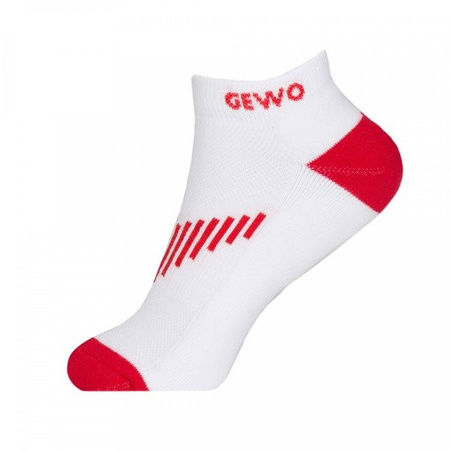 Skarpety Gewo Short Flex biało-czerwone