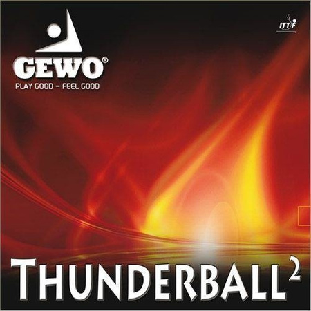 Zestaw łączony 2 okładziny Gewo Gewo Thunderball 2 + deska Youngster