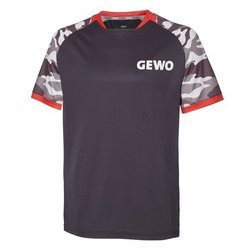 T-shirt Gewo Riba czarno-szara
