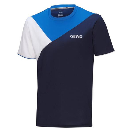 T-shirt Gewo Toledo bawełna czarno-zielona