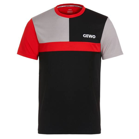 T-shirt Gewo Ravenna granatowo-niebieska