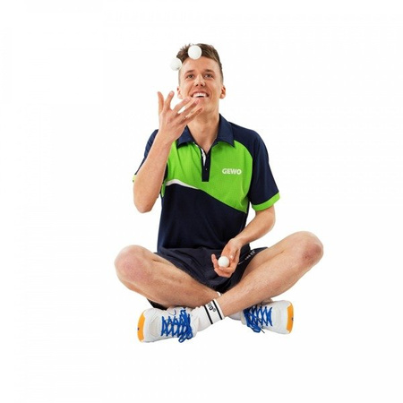 Koszulka Gewo Nova niebiesko-czarna