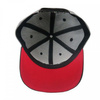 Czapka Gewo Snapback-Cap szaro-czarno-czerwona