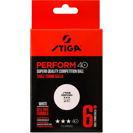 Piłki Stiga  Ball Perform *** ABS 100 sztuk białe