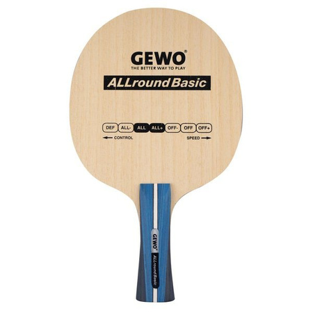 Rakietka Gewo zestaw wypasiony: deska Gewo allround Classic + Gewo Nexxus EL Pro 43 (2.1 mm) + Gewo Power Speed (1.8 mm ) + pokrowiec pojedynczy Gewo Master