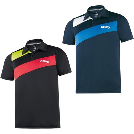 Koszulka Gewo Novara czarno-czerwona