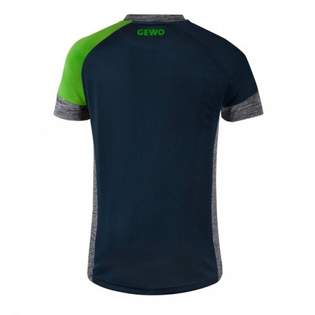 T-shirt Gewo Pesaro niebiesko-zielona