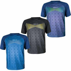 T-shirt Tibhar Pulse szaro-niebieska