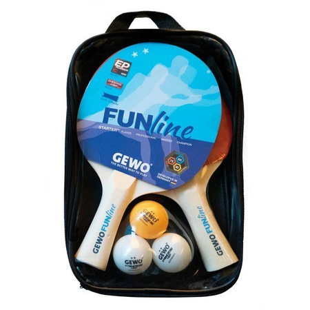 Zestaw GEWO Double Fun + siatka na każdy stół Flexx