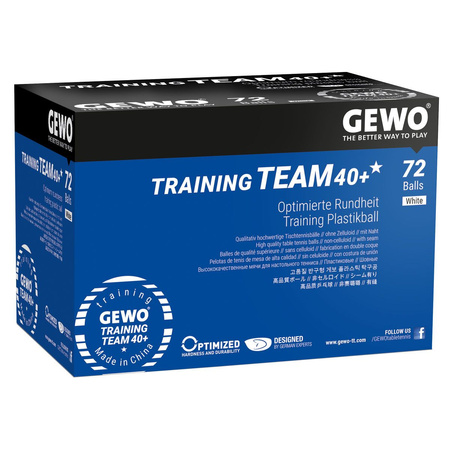 Piłki Gewo Training 72 szt. białe