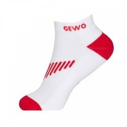 Skarpety Gewo Short Flex biało-czerwone
