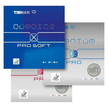 Okładzina Tibhar Quantum X Pro Soft czerwony