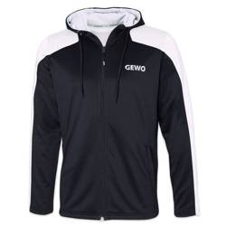 Bluza Gewo Corvo Hoody z kapturem czarno-biała