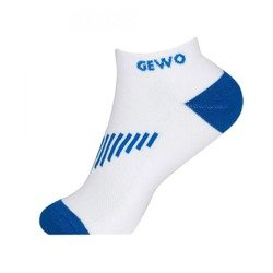 Skarpety Gewo Short Flex biało niebieskie