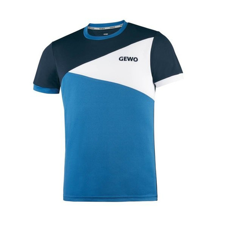 T-shirt Gewo Anzio czarno-szary poliester
