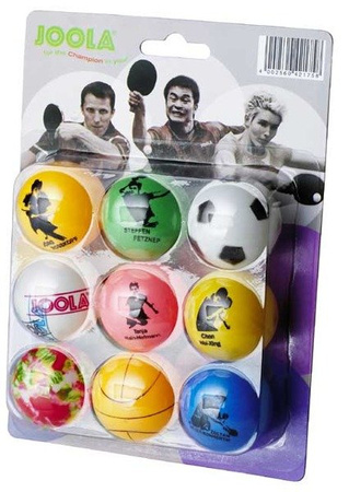 Piłki JOOLA Blister Fun 9 sztuk