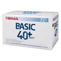 Piłki Tibhar Basic 40+ SYNTT  72 sztuki