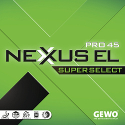 Okładzina Gewo Nexxus EL Pro 45 SuperSelect - dla zawodowców - czarna