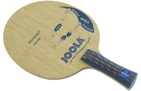 Zestaw dla dzieci: Deska JOOLA Rossi junior + Okładzina JOOLA Samba 1.8 mm na bekhend + Okładzina JOOLA Samba 2.0 mm na forhend