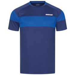 T-shirt Donic Slate granatowo-niebieska
