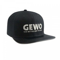 Czapka Gewo Snapback-Cap szaro-czarno-czerwona
