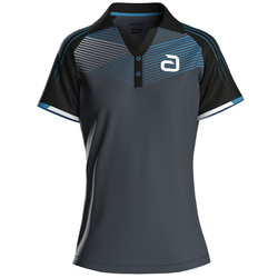 Koszulka Andro Avos Women szaro-granatowa