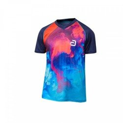 Koszulka Andro Kane niebiesko-czerwona