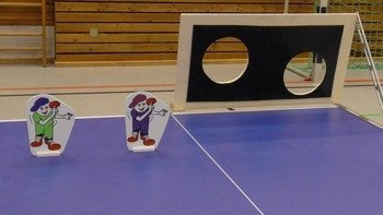 2 bramki pinpongowe + 2 figurki Big Returny