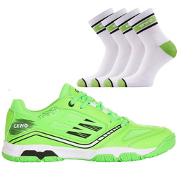 Zestaw: buty Gewo Flex Force Pro I lemonka + 4-pak skarpety Step Flex III